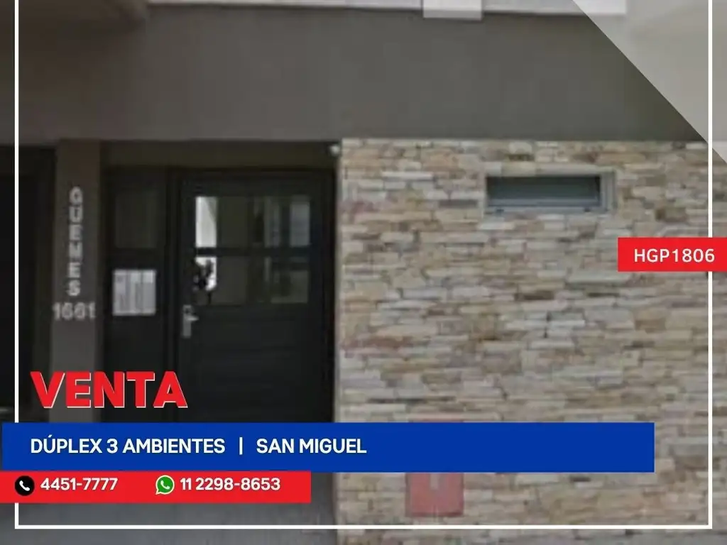 Departamento - Venta - Argentina, San Miguel - Guemes 1600