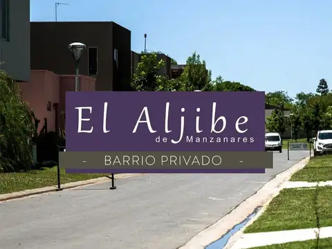 Lote, venta, Barrio El Aljibe, Pilar