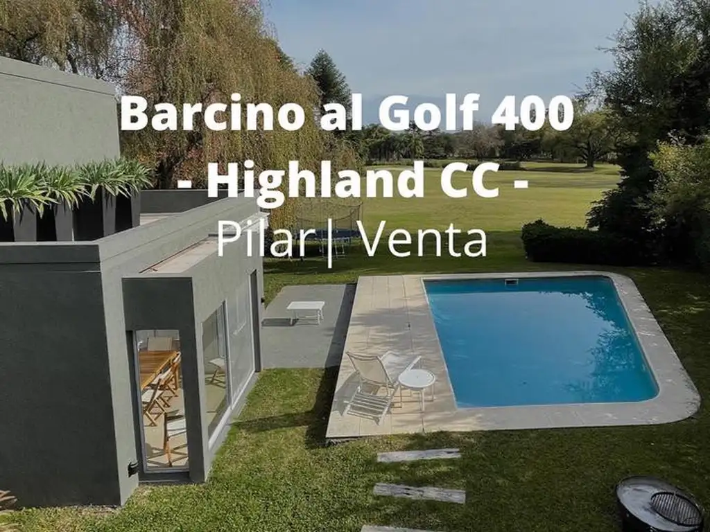 Casa Highland Park Cc -  Al Golf - Pilar, Del Viso