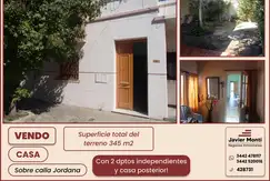 CASA SOBRE JORDANA , EN EXCELENTE UBICACION