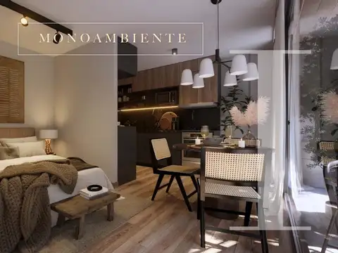 Venta Departamento Monoambiente vista al lago a 5 minutos del centro