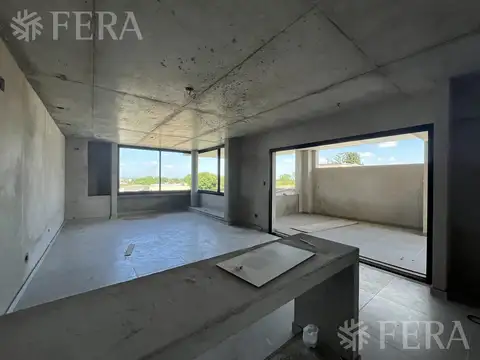 Venta de semipiso tipo loft divisible con 2 cocheras en Bernal Oeste