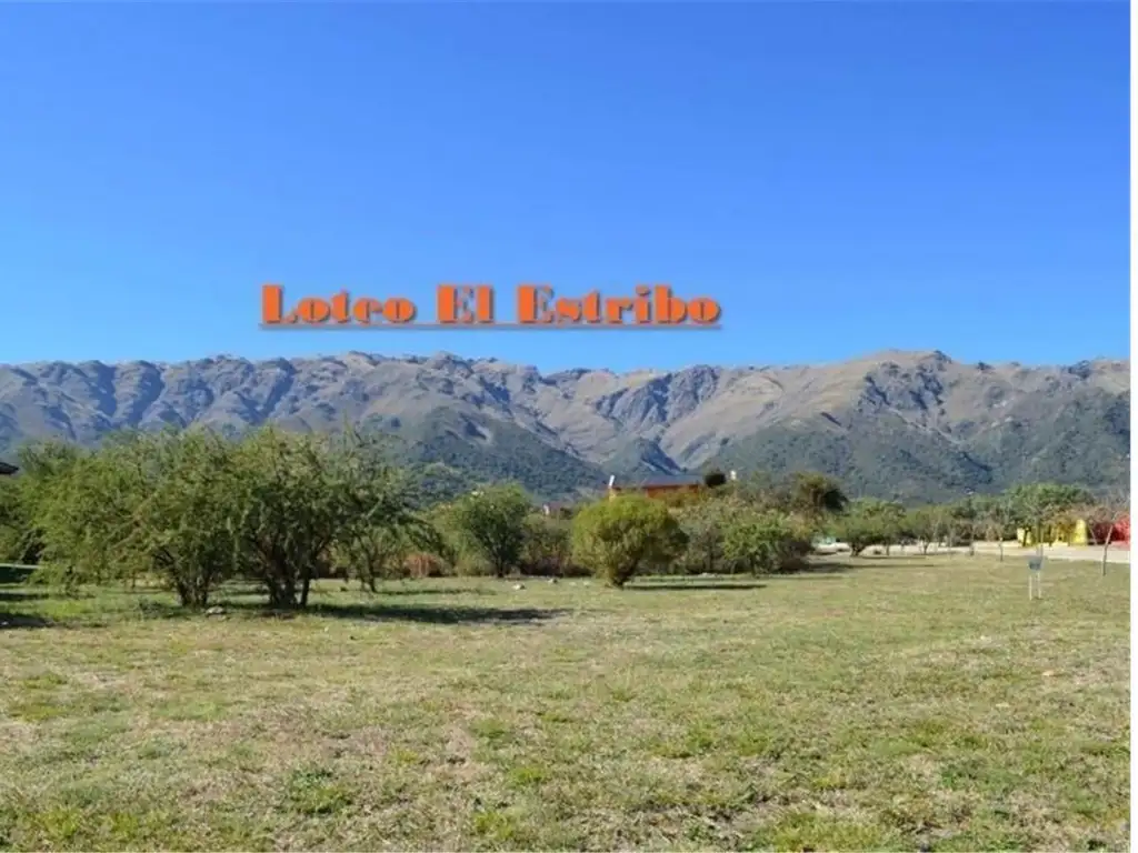 VENTA Lote El Estribo Carpintería Centro Merlo San Luis