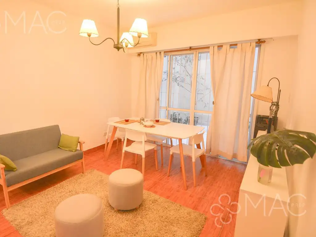 Departamento en Venta 3 Amb más Escritorio y Patio en Palermo )