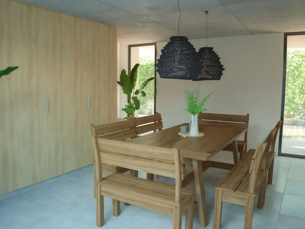 Venta Dúplex 2 dormitorios Tigre jardín cochera