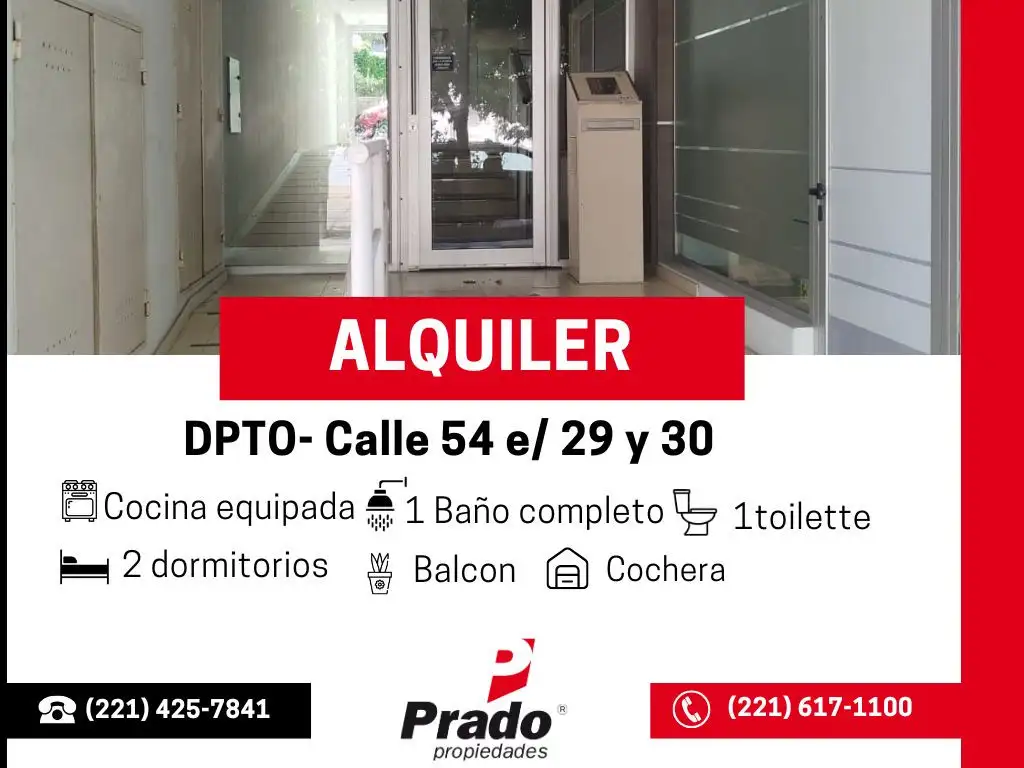 EXCELENTE DEPARTAMENTO EN ALQUILER