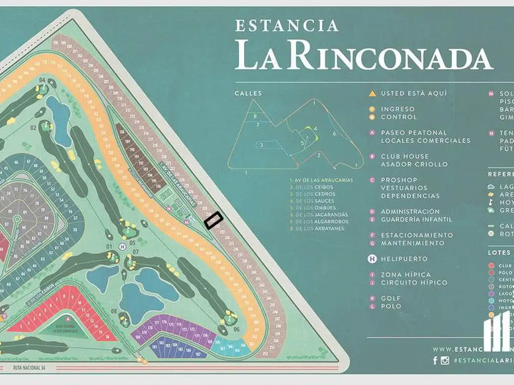 Terreno en  venta Estancia La Rinconada Ibarlucea Santa Fe