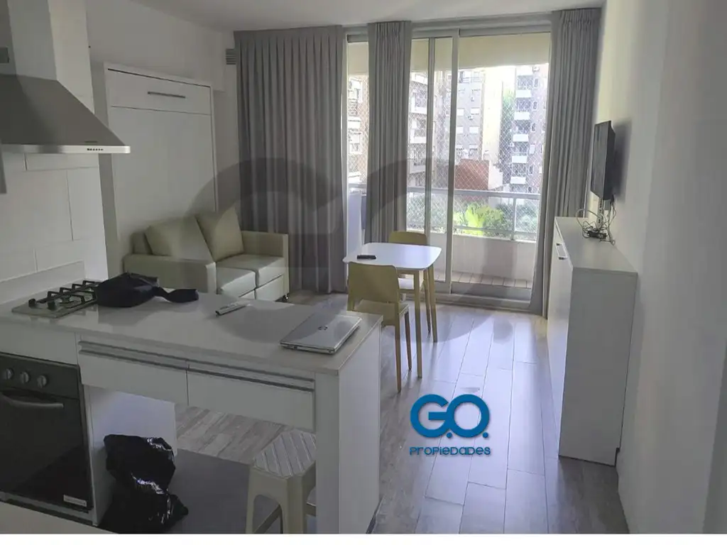 Impecable monoambiente totalmente equipado, en Venta en Villa Urquiza. Excelente estado.