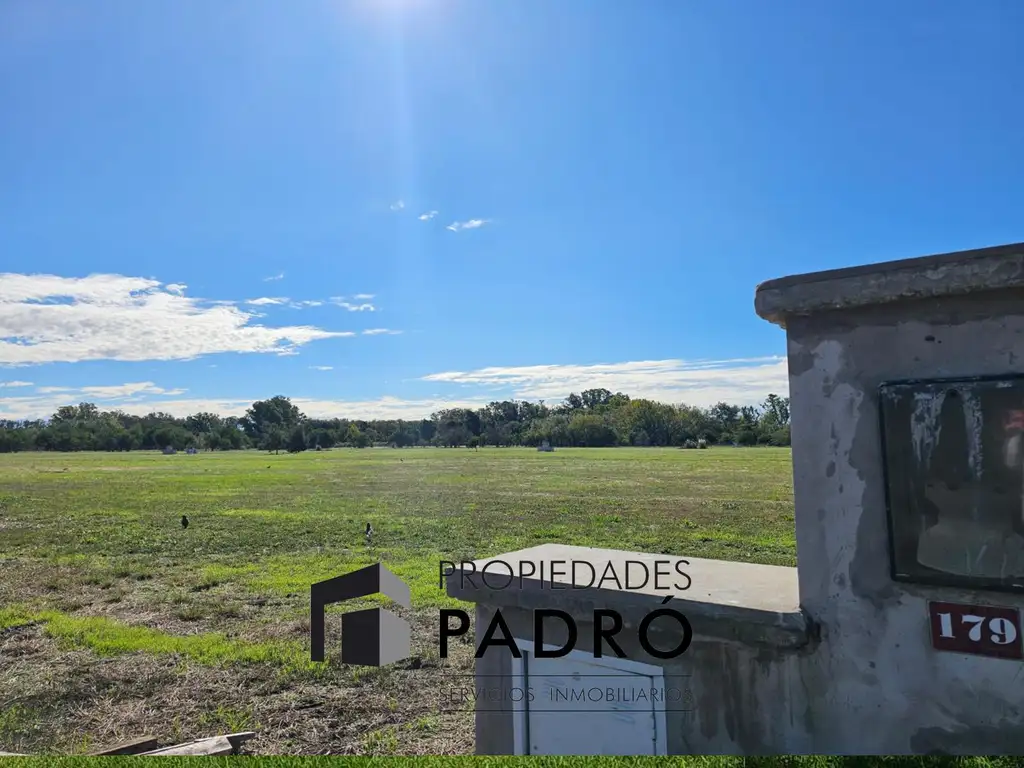 Lote terreno 179 en venta. Barrio Santa Inés. Comarcas de Lujan. Country. Zona Oeste.