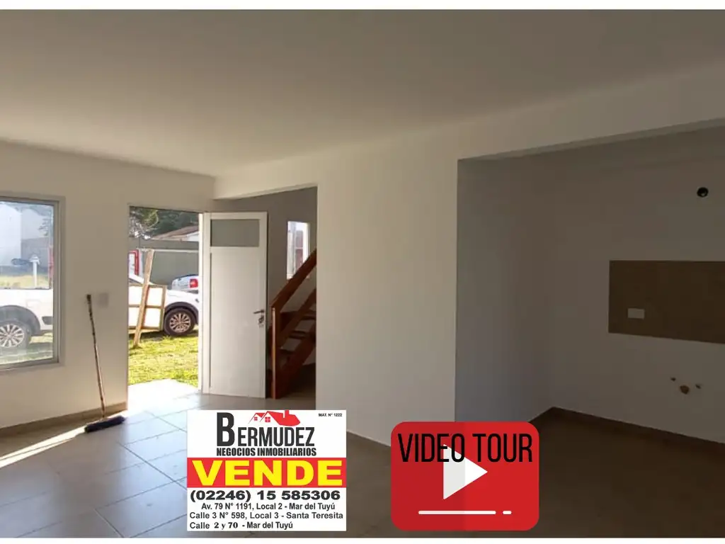 Venta De Duplex En Mar Del Tuyu Calle 6 Entre 79 Y 80 AL FRENTE, EXCELENTE UBICACION