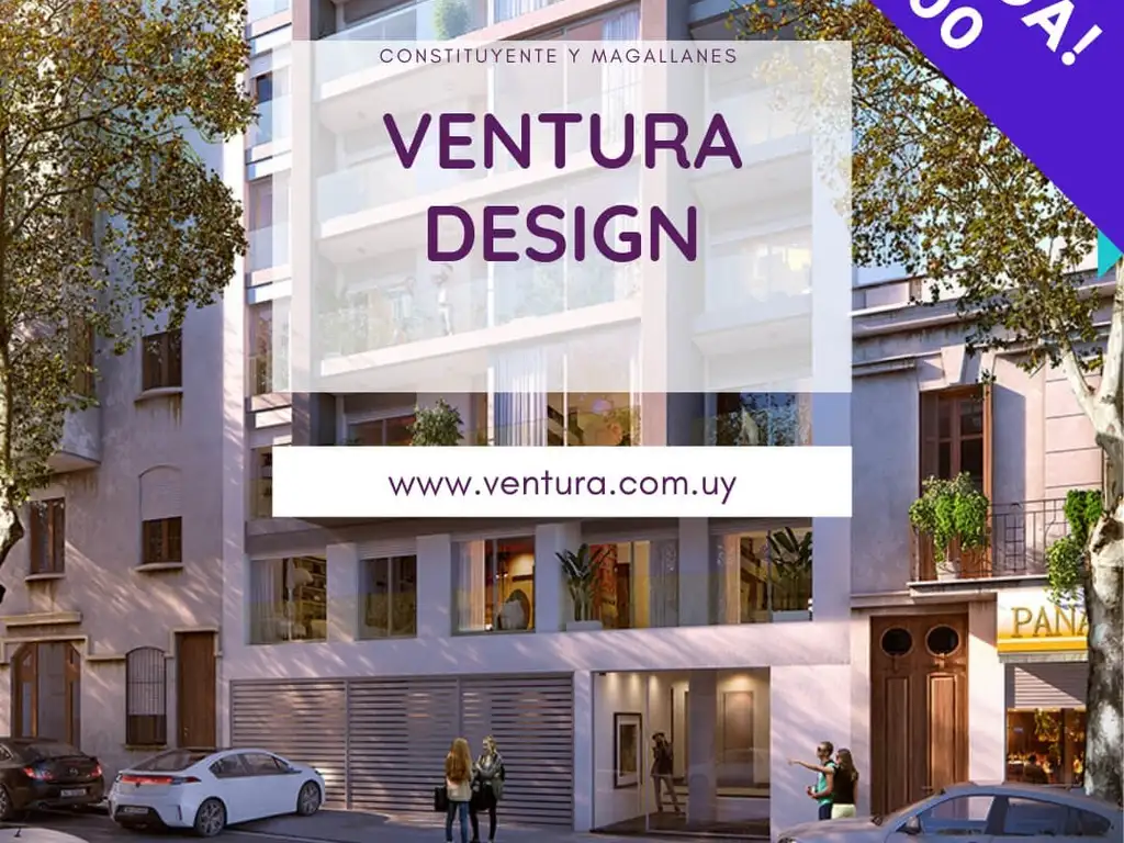 (VEN-VEN-62) Venta Apartamento 2 dormitorios - Ventura Design