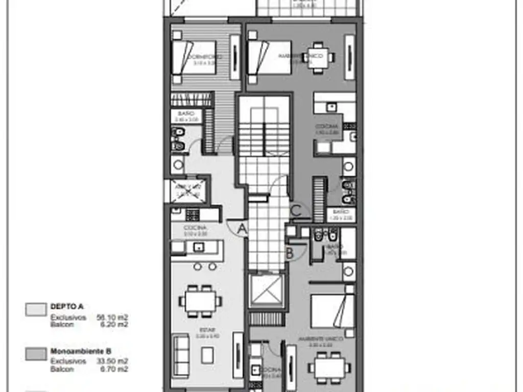 VENTA DEPTO 1 DORMIT C/BALCÓN FRENTE CAFFERATA 841 CÓDIGO XIX FINANCIACIÓN EN PESOS