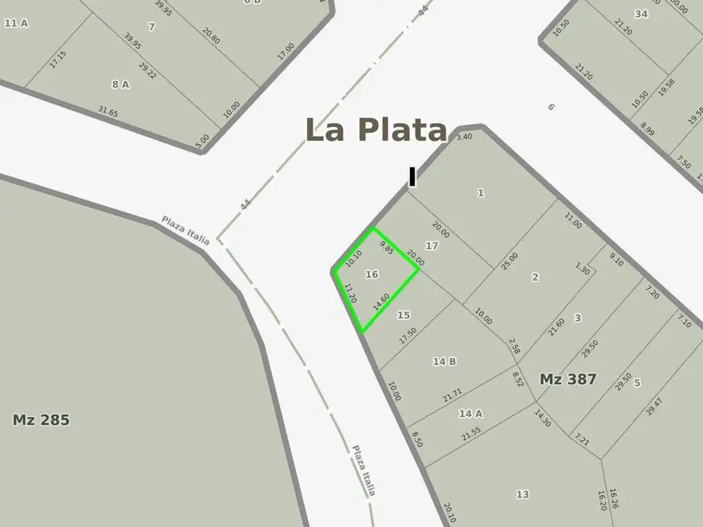 Local  venta en La Plata calle 44 esq Plaza Italia - Dacal Bienes Raices