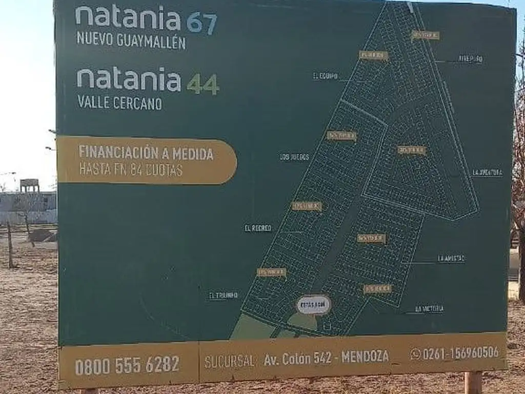 Lote - Venta - Argentina, Guaymallén - Roca 5400