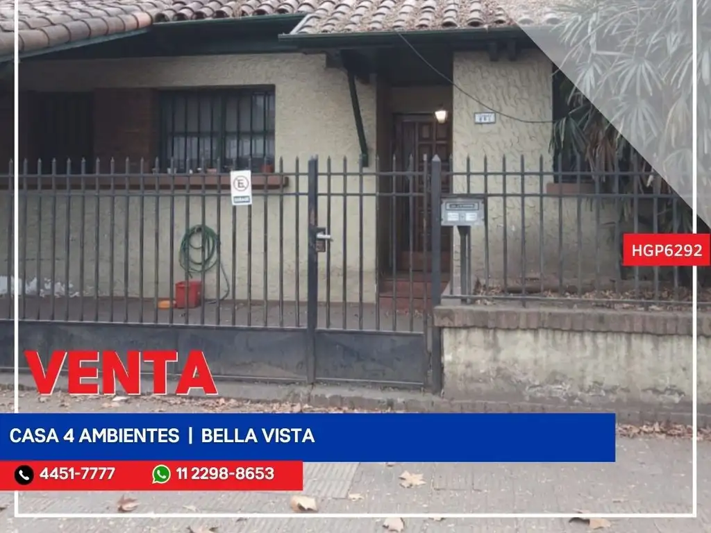 Casa - Venta - Argentina, Bella Vista - Piñero 800