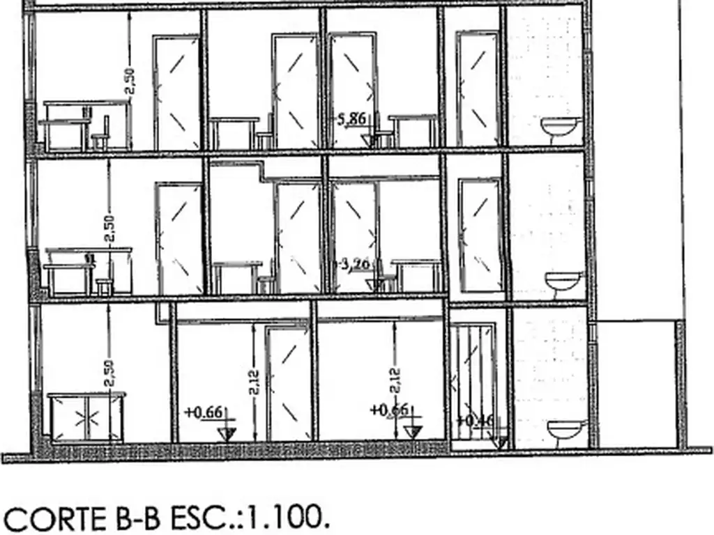 Edificio Nueva Cordoba 3 Plantas 300 Montevideo