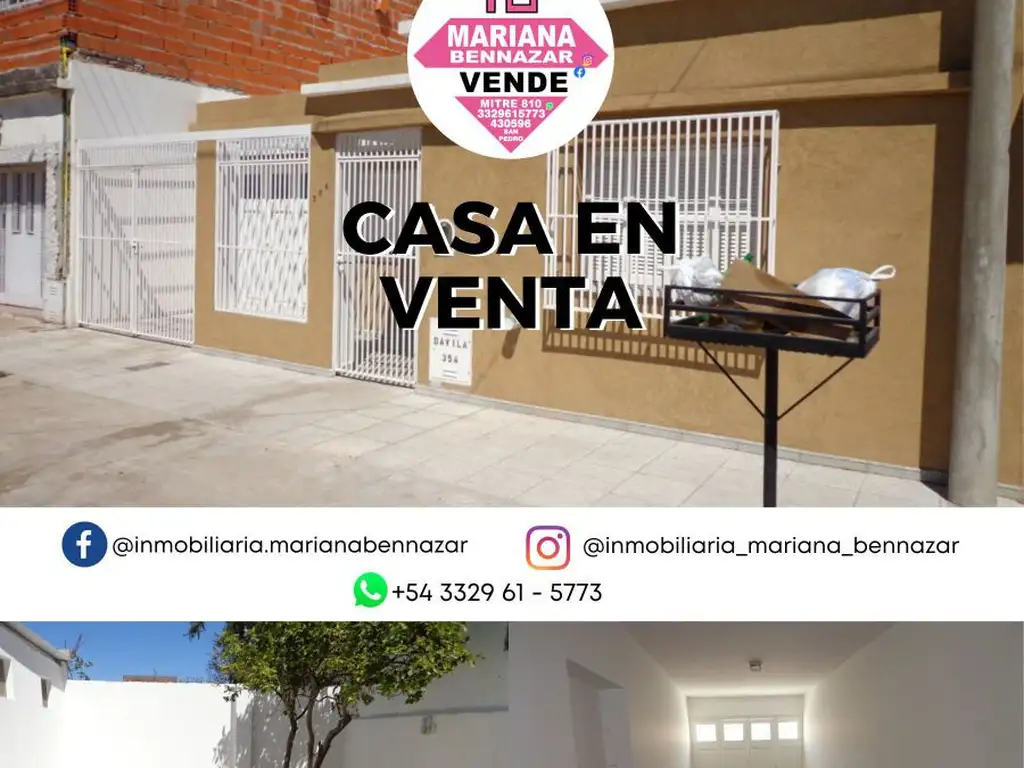 CASA EN VENTA - SAN PEDRO