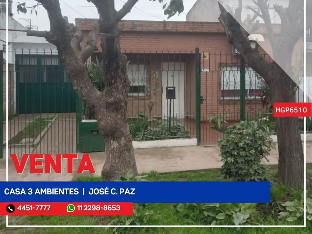 Casa - Venta - Argentina, José C Paz - Atahualpa 500