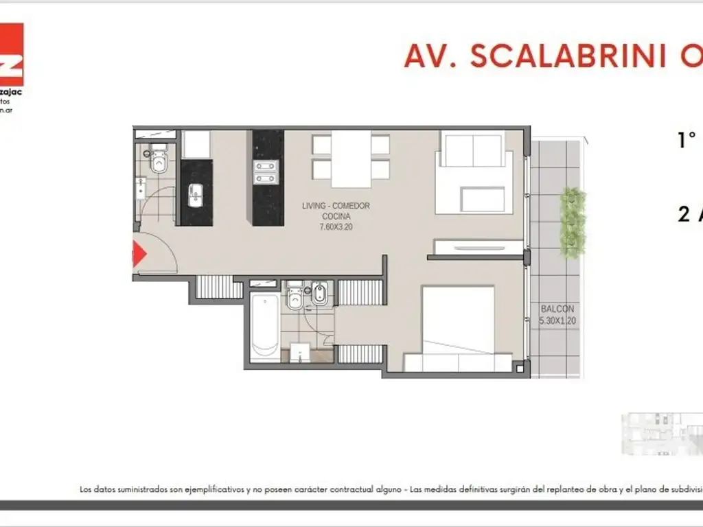 Venta Emprendimiento 2 Ambientes 51 m² Palermo Soho Categori