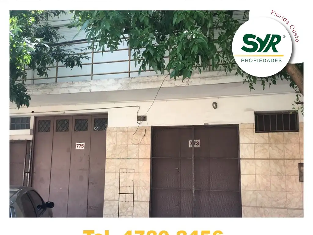 GALPON DE 300M2 MAS PH EN PLANTA ALTA EN VILLA MARTELLI