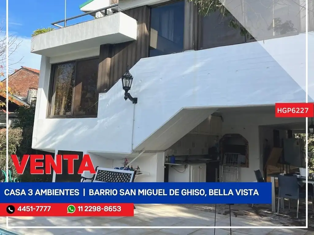 Casa - Venta - Argentina, Bella Vista - Av. Santa Fe 2800