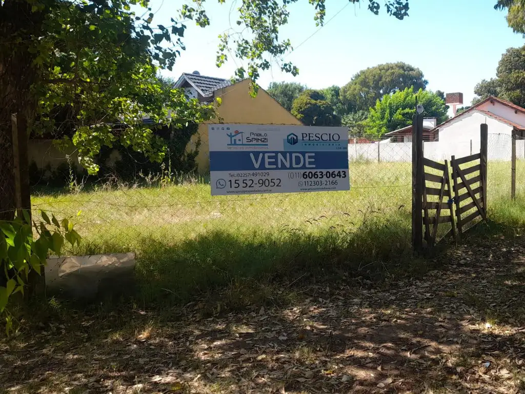 TERRENO A LA VENTA EN LA LUCILA DEL MAR