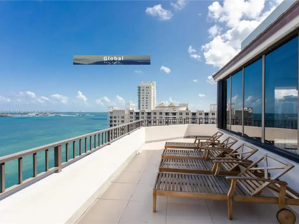 Exclusivo Dúplex Penthouse Brickell Key Miami Fl Usa