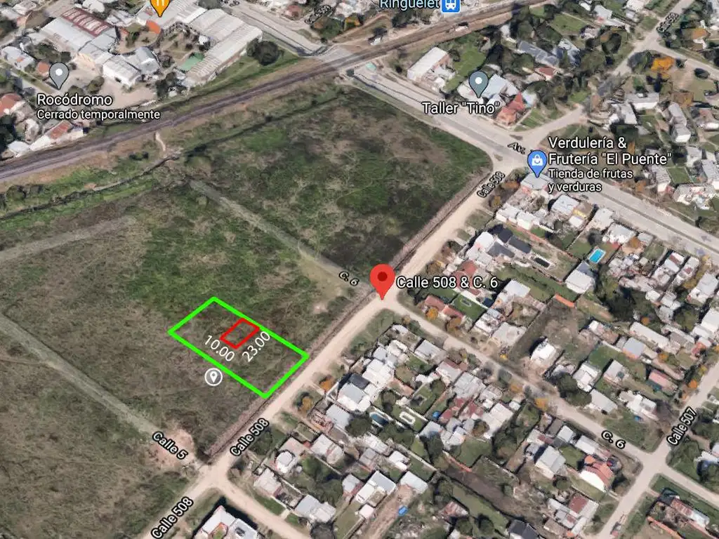 Terreno en venta - 10m x 23m - 230 mts2 - Manuel B Gonnet