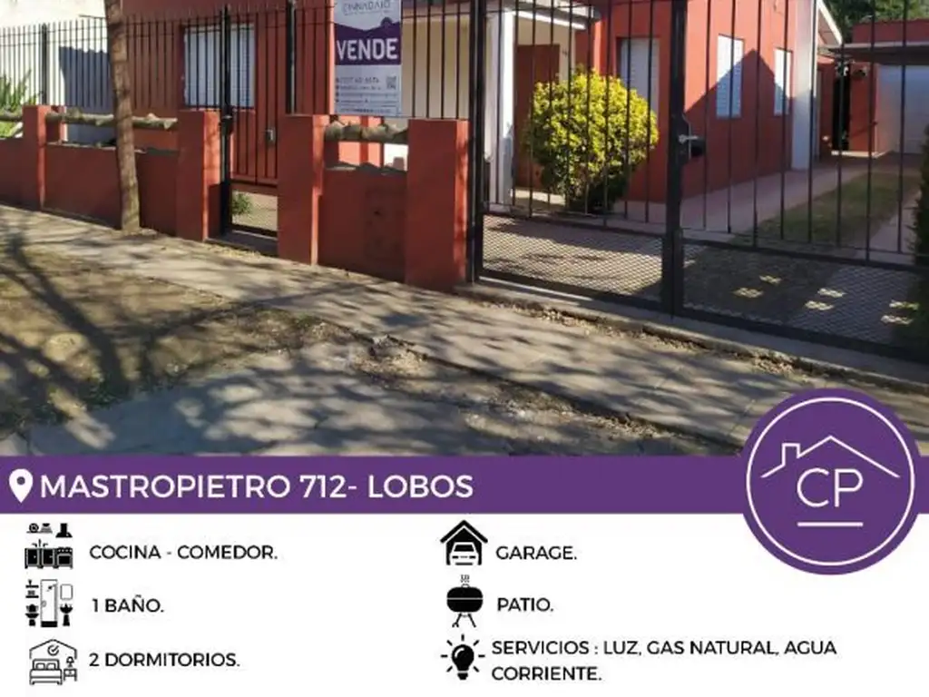 Casa - Venta - Argentina, Lobos - Mastropietro 700