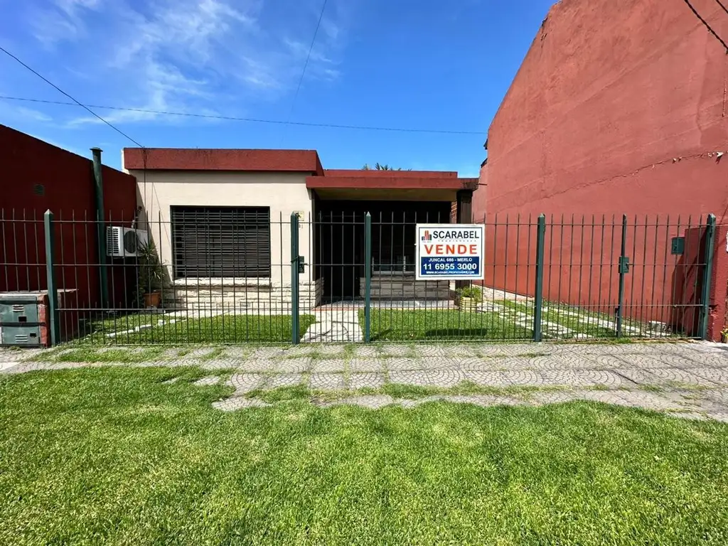 VENTA CASA 3 AMB EXCELENTE ZONA RESIDENCIAL MERLO