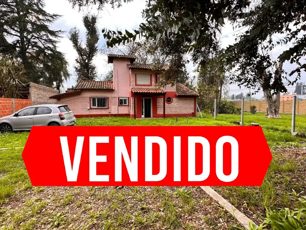 Lote con mejora sobre 630 m2 a una cuadra de Ruta 8 (entrada de "El Chelito")