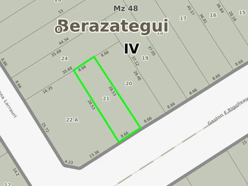 VENTA TERRENO EN BERAZATEGUI ZONA COMERCIAL