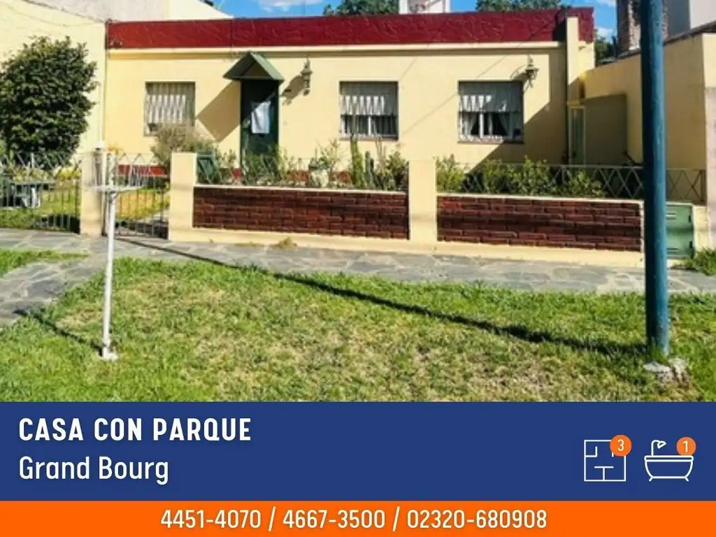 Casa - Venta - Argentina, Grand Bourg - Santos Vega 2040