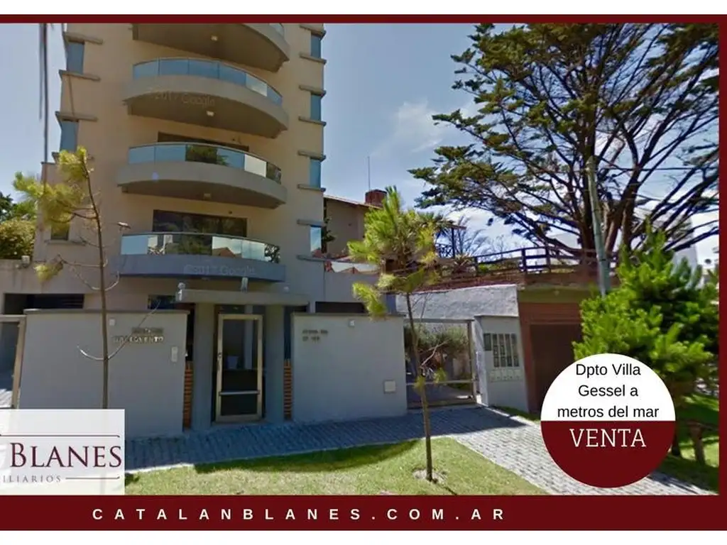 Depto 2 Ambientes Y 1/2 Villa Gesell A Metros Del Mar